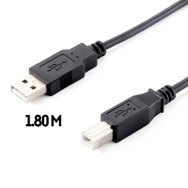Cable USB 2.0 de Tipo B a Tipo A con Filtro 1m - Electromanía Perú