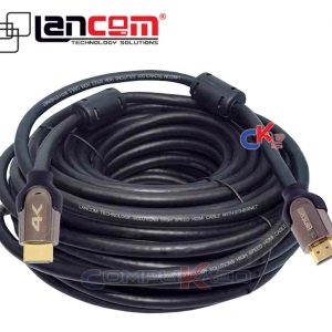 CABLE HDMI 2.0 DE COBRE DE 5 METROS ULTRA HD 4K 60HZ 26AWG NETCOM –  Compukaed