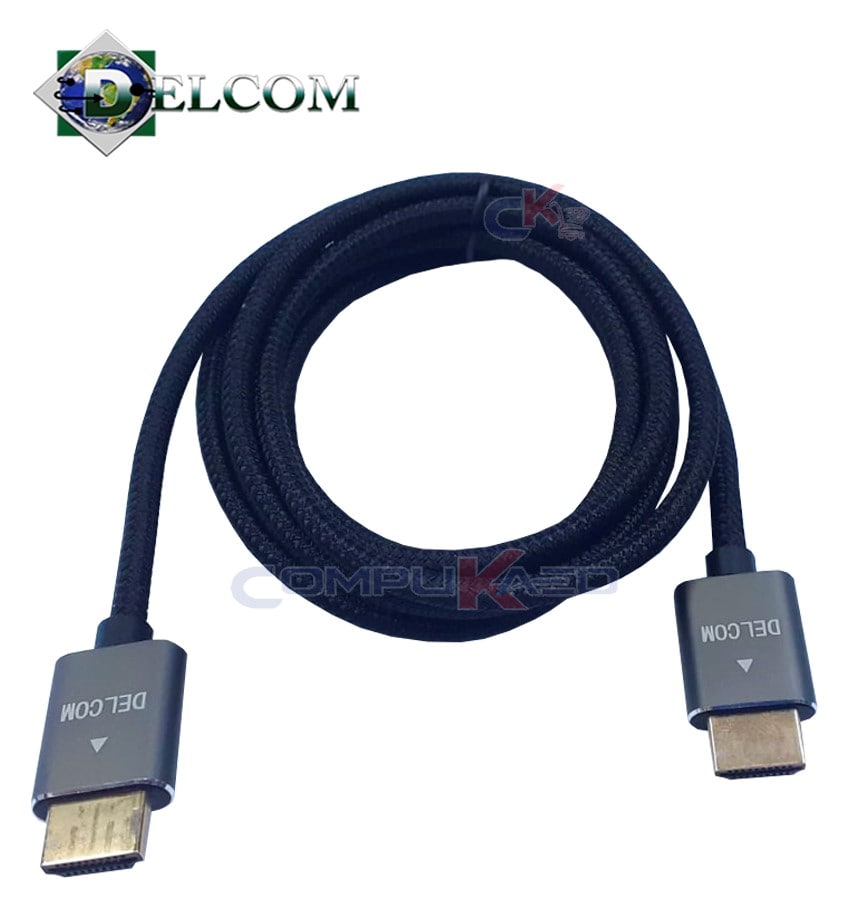 CABLE HDMI 2.0 DE 3 METROS SLIM – DELGADO ULTRA HD 4K 60HZ LANCOM –  Compukaed