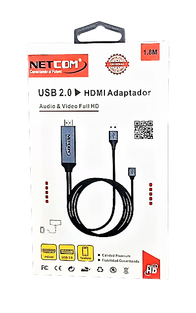Cable HDMI HD 1080P 1,5 mt Sirve Para Conectar TV Play