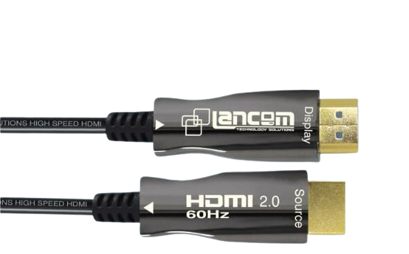 CABLE HDMI 2.0 DE FIBRA OPTICA DE 30 METROS ULTRA HD 4K 60HZ LANCOM –  Compukaed