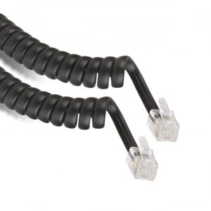 Cable espiral de radio bidireccional equipo terminal portátil cable de  resorte, cable de la bobina del teléfono Cable de enchufe K