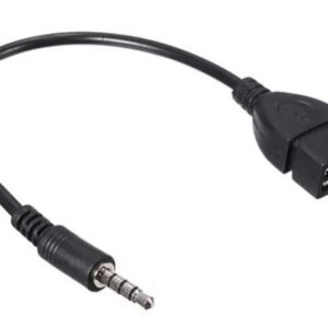 Cable Auxiliar Audio Jack 3.5mm Macho Schubert 1mt