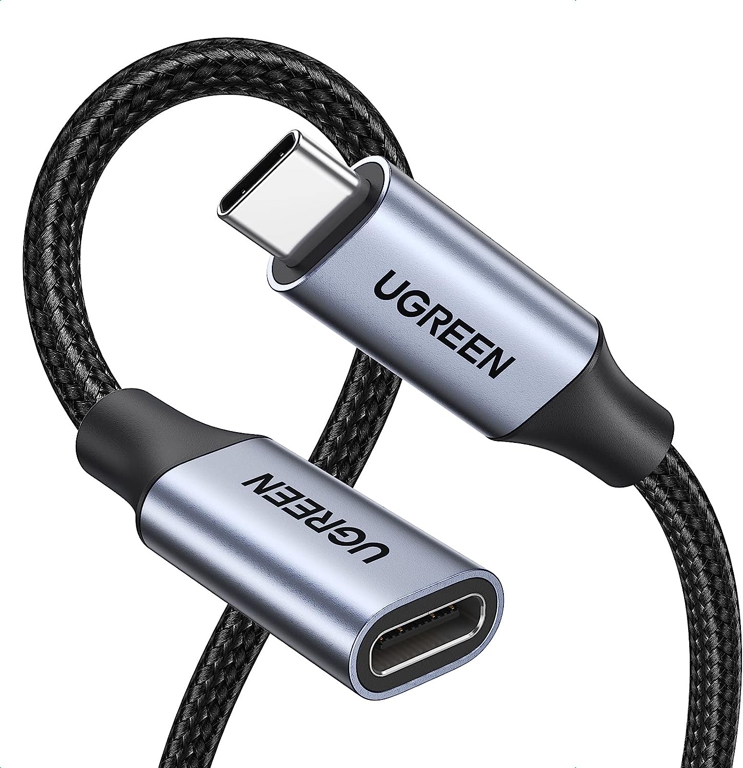 UGREEN Extensor USB, cable de extensión USB 3.0 macho a hembra, cable USB  de transferencia de datos de alta velocidad compatible con cámara web