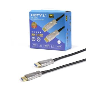 CABLE HDMI 2.1 DE 3 METROS ULTRA HD 4K A 120HZ Y EN 8K A 60HZ DELCOM –  Compukaed